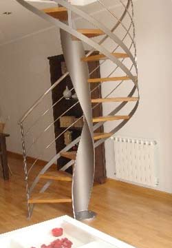 Escaleras Caracol - Modelo Helicoidal Atenas