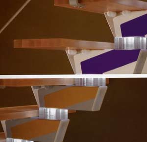 Escaleras Caracol - Modelo Rampa Knock